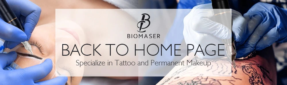 BIOMASER U1Pro Rotary Tattoo Machine Wireless PMU Machine Pen Permanent Makeup Machine Microblading Eyebrow Lip Tattoo Supplies