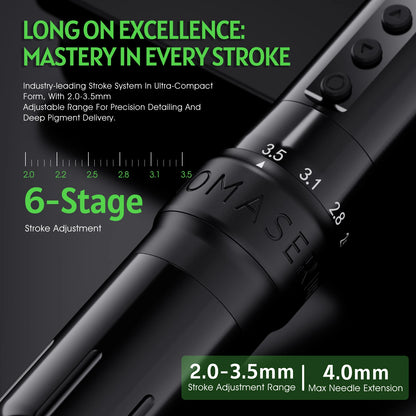 BIOMASER U1Pro Rotary Tattoo Machine Wireless PMU Machine Pen Permanent Makeup Machine Microblading Eyebrow Lip Tattoo Supplies