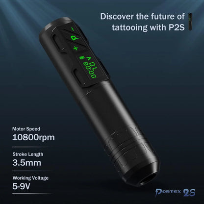 Dermographe| EZ Portex2S + 40pcs Aiguille Filter