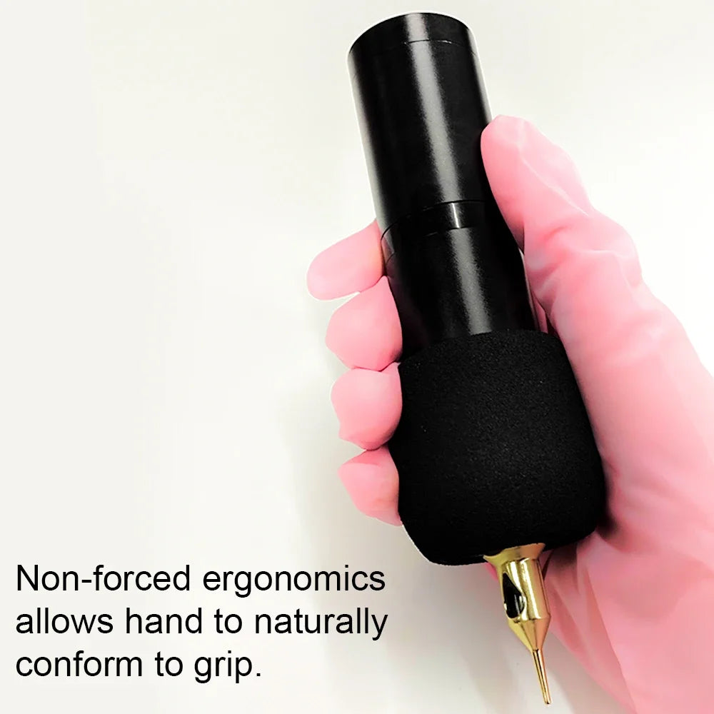 1Pc Tattoo Grip Cover Anti Slip Memory Foam Tattoo Machine Pen Cover Tool Suitable for 25-33mm Diameter Sponge Tattoo Accessory
