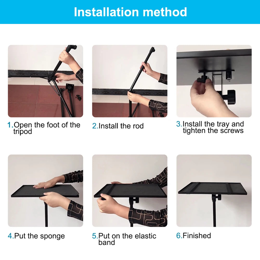 1-10KG Projector Tripod TD98 TDA6 X30 X5 PG600 Stand Adjustable Floor Projector Bracket Tripod Tray Portable Laptop Holder Mount