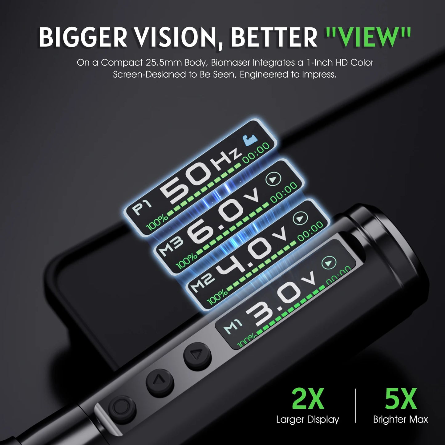 BIOMASER U1Pro Rotary Tattoo Machine Wireless PMU Machine Pen Permanent Makeup Machine Microblading Eyebrow Lip Tattoo Supplies
