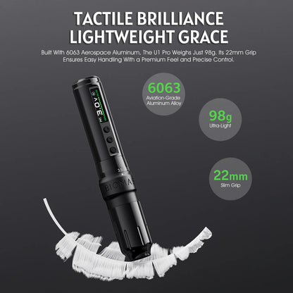 BIOMASER U1Pro Rotary Tattoo Machine Wireless PMU Machine Pen Permanent Makeup Machine Microblading Eyebrow Lip Tattoo Supplies