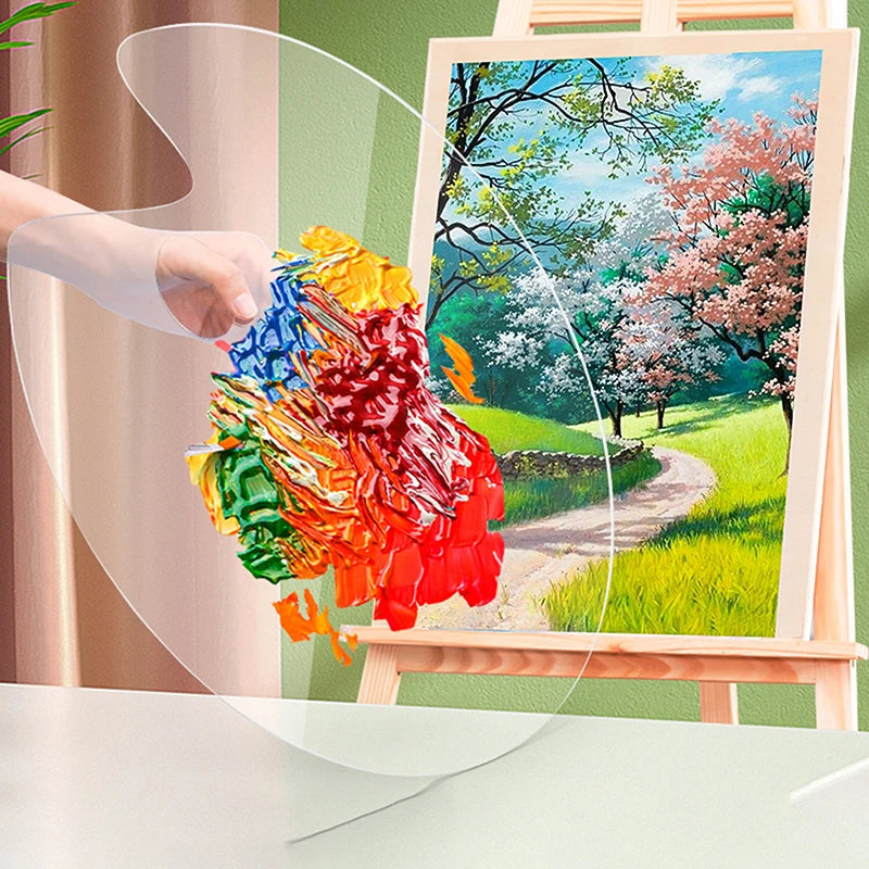 Palette Transparente pour peinture