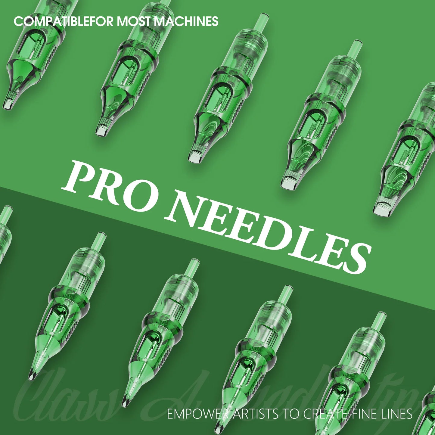 XNET Trex Tattoo Cartridge Needles 20pcs 1RL 3RL 1RM 5RM Disposable Sterilized Safety Tattoo Needle for Cartridge Machines Grips